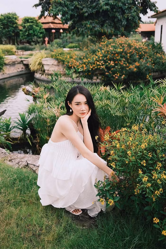 Ngoài con gái Destiny, hình ảnh Nhã Phương gây chú ý với nhan sắc ngày càng xinh đẹp, cuốn hút.