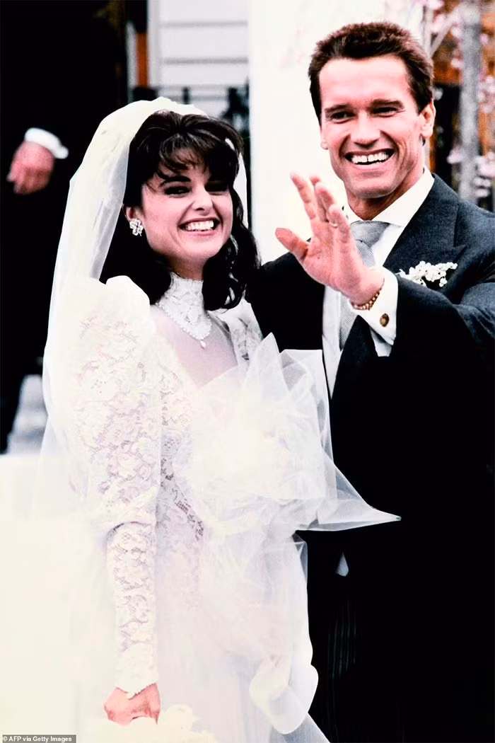 Arnold và Maria kết hôn năm 1986 và có 4 con chung, 2 trai, 2 gái. (Ảnh: Getty Images)