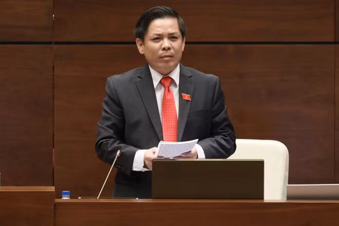 Bộ trưởng Bộ GTVT - Nguyễn Văn Thể. Ảnh: VGP