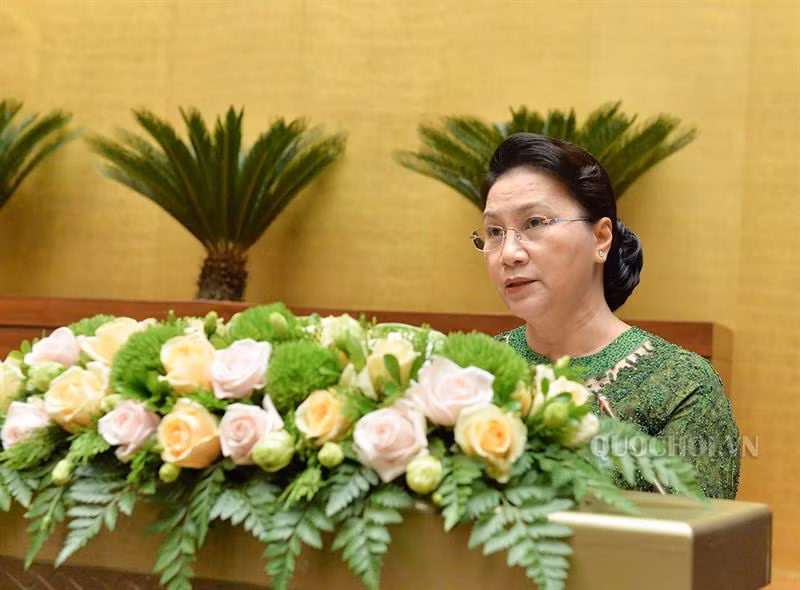 Chủ tịch Quốc hội Nguyễn Thị Kim Ngân.