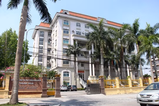 Sở NN&PTNT tỉnh Thanh Hóa. Ảnh: Người Lao động