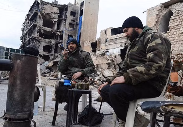Các cuộc giao tranh suốt nhiều năm qua đã tàn phá nặng nề thành phố lớn nhất Syria này.