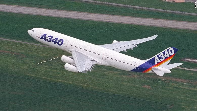 Airbus A340 là một loại máy bay dân dụng thương mại chở khách 4 động cơ, có 260 đến 350 chỗ ngồi. Chuyến bay đầu tiên của Airbus A340 được thực hiện vào năm 1991.