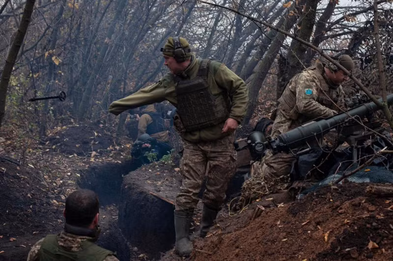 Trước các cuộc tấn công quyết liệt của Quân đội Nga, phía Ukraine đã dựa vào hệ thống phòng thủ phức tạp được xây dựng với chi phí hàng chục triệu USD để tiến hành kháng cự kiên cường. Ảnh: UNIAN.