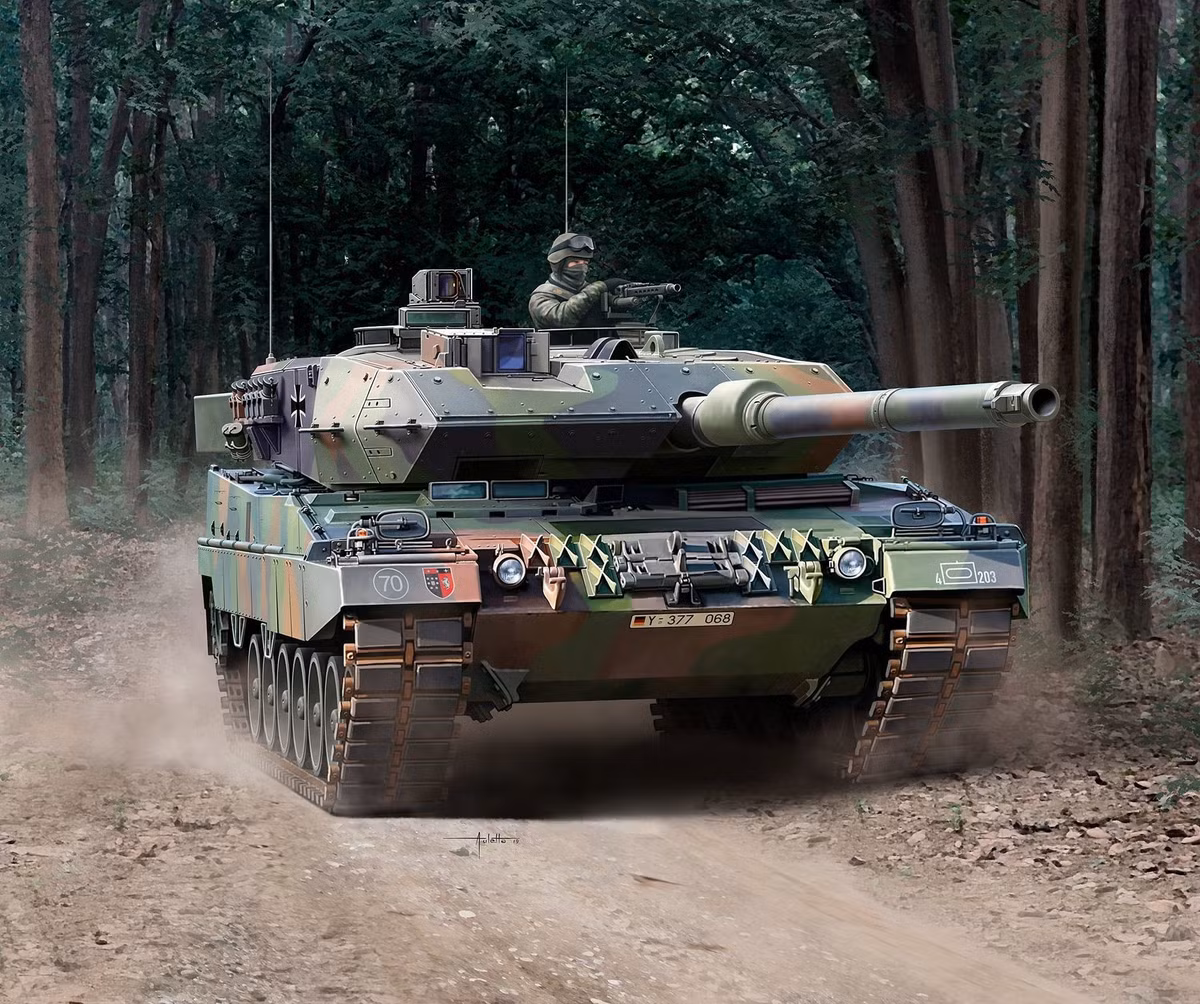 Bản nâng cấp Leopard 2A6 được trang bị pháo nòng trơn 120mm L/55 cải tiến, được bổ sung thêm súng máy đồng trục 7,62mm và súng máy phòng không 7,62mm. Những đặc điểm này khiến nó trở thành một vũ khí tấn công đáng gờm.