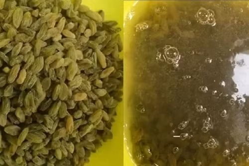 Rửa nho khô trước khi ăn, cô gái phát hiện chuyện kinh dị Rua nho kho truoc khi an, co gai phat hien chuyen kinh di
