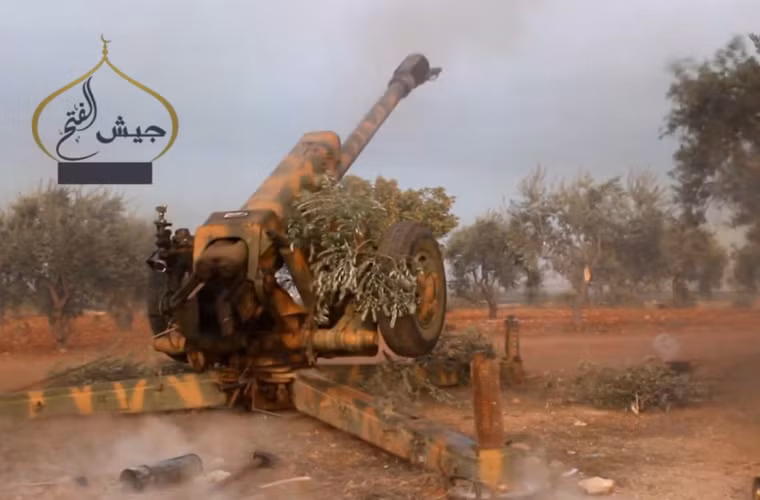 Lựu pháo D30 122mm được IS sử dụng để khai hỏa vào các mục tiêu Quân đội Syria.