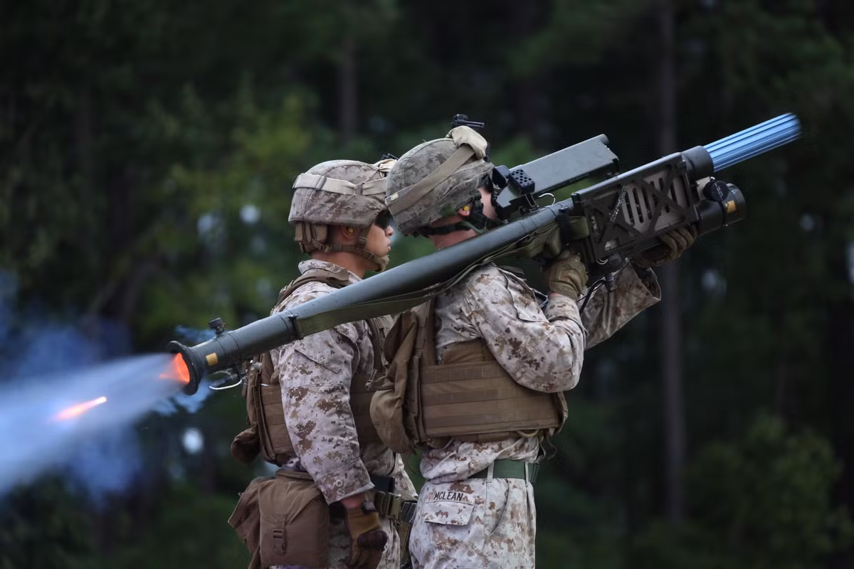 Stinger có thể tấn công mục tiêu ở khoảng cách 4,8 km và độ cao từ 180 - 3.800m. Đầu nổ nặng 3kg, hoạt động theo nguyên lý chạm nổ, được gắn kíp nổ và đồng hồ hẹn giờ tự hủy.