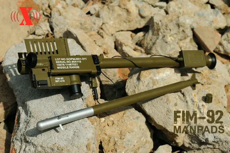 Stinger có tên họ đầy đủ là FIM-92 Stinger - hệ thống tên lửa vác vai sử dụng đạn tên lửa đất đối không dẫn đường hồng ngoại do Tập đoàn General Dynamics thiết kế năm 1967, được Raytheon Missile Systems sản xuất từ năm 1978 tới nay.