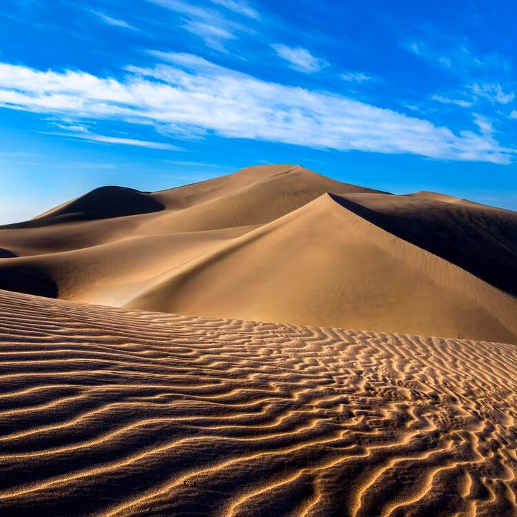 Sa mạc Lut ở Iran là nơi nóng nhất trên Trái đất. Ảnh: whc.unesco.org.