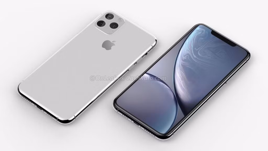 Theo nguồn tin rò rỉ, iPhone 11 sở hữu màn hình IPS LCD kích thước 6,1 inch. Ảnh: OnLeakes.