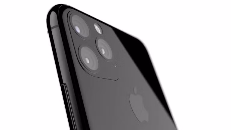 Trong đó, camera chính sẽ có chống rung quang học OIS, được bảo vệ bằng kính sapphire và được xếp thành một cụm hình vuông lớn phía sau máy. Ảnh: T3.