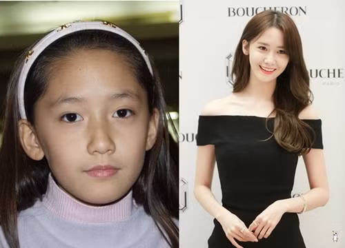 So với một Yoona có phần đen đúa và kém nổi bật khi còn nhỏ thì Yoona của hiện tại thực sự đã dậy thì vô cùng thành công, ít nhất là ở làn da không tì vết.