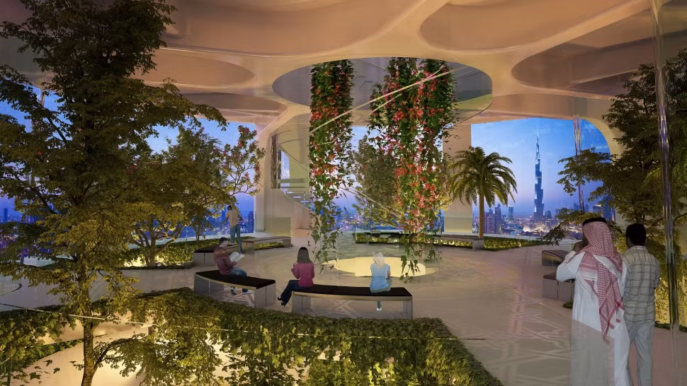 Giống như Burj Khalifa, tòa tháp Dubai Creek Harbour sẽ bao gồm tổ hợp nhà ở sang trọng cùng với không gian thương mại phục vụ cho khách du lịch và doanh nhân.