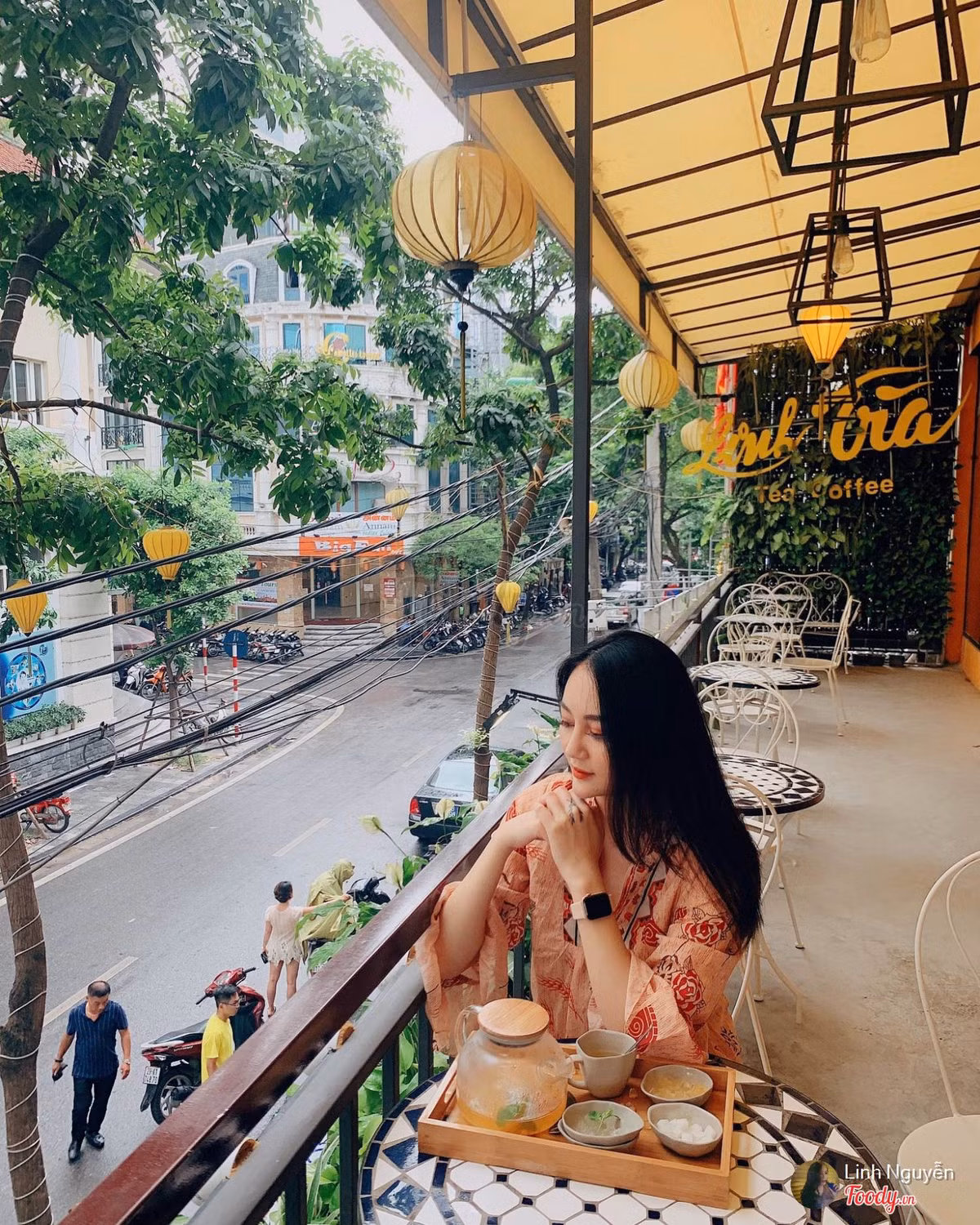 Theo một số thực khách, quán trà mang một chút hoài niệm và chất Việt Nam. Ảnh: Foody.