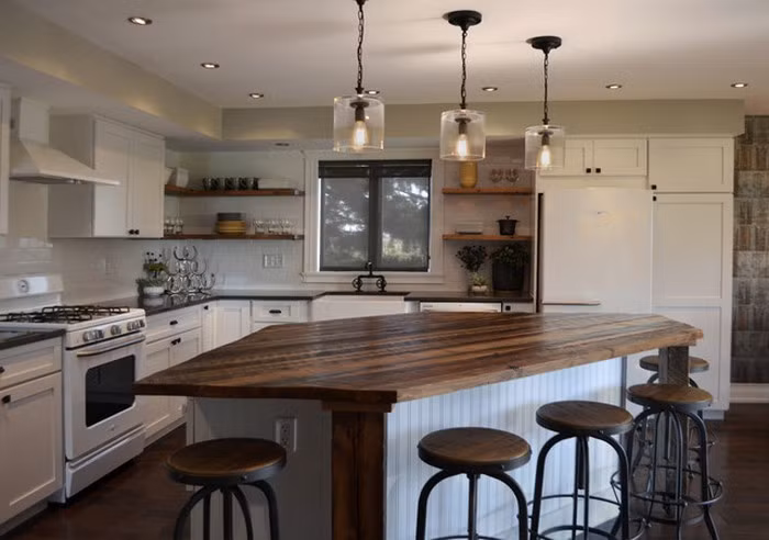 2019 tiếp tục sẽ là năm của nội thất gỗ trong phòng bếp. Ảnh: Noithathathanh.
