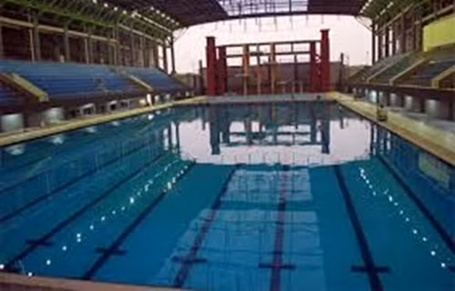Cung thể thao dưới nước có ba bể bơi với tổng vốn xây dựng khoảng 240 tỷ đồng. Sau SEA Games, Bệnh viện Thể thao VN được xây dựng và khánh thành năm 2007 với diện tích 15.000m2, tổng vốn đầu tư 52 tỷ đồng, gồm 15 khoa, 100 giường. Ảnh: Facebook.