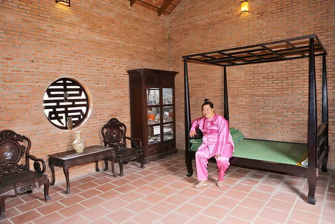Không gian nghỉ ngơi trong nhà thoáng mát. Ảnh: Nld.