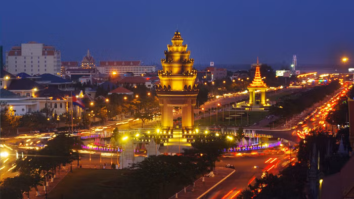 Thủ đô Bangkok (Thái Lan) nằm ở vị trí thứ 41. Phnom Penh (Campuchia) đứng vị trí 76, tăng 6 bậc so với năm trước. Ảnh: Dulichvietnam.