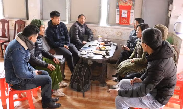 Trái lại, ngôi nhà của gia đình Văn Thanh giản dị như bao căn nhà khác ở làng quê Việt. Ảnh: Baohaiduong.
