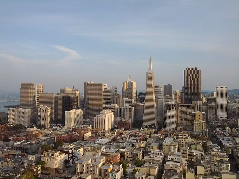 Bloomberg cho biết, trong vòng 5 năm trở lại đây, San Francisco đã tăng 7 bậc về mức lương và 21 bậc về thu nhập khả dụng sau khi trừ đi tiền thuê nhà. Ảnh: Wiki.