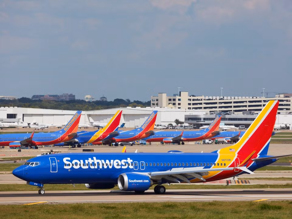 Trong đó, hãng hàng không của Mỹ - Southwest Airlines sử dụng Boeing 737 Max nhiều nhất với 34 chiếc trong đội bay.