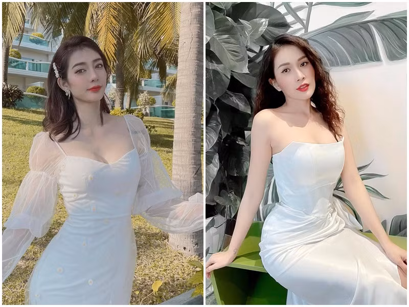 Khả Như và đàn em chuộng mặc gợi cảm tôn đường cong hình thể quyến rũ.