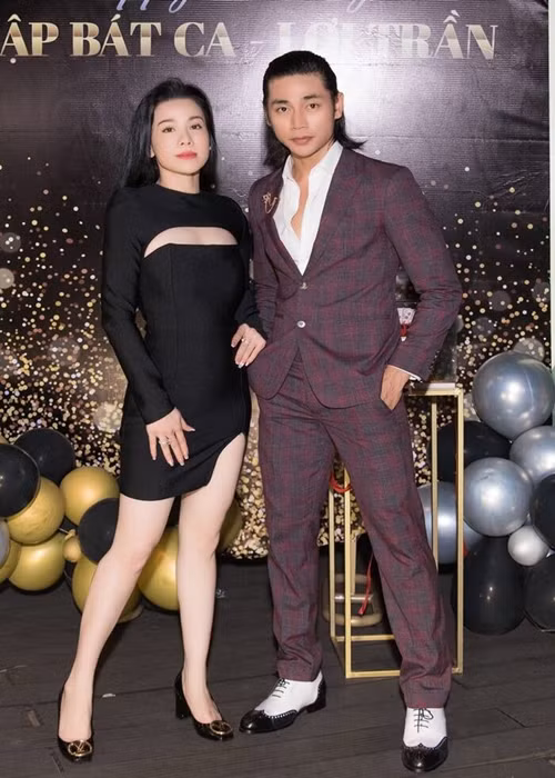 Nhật Kim Anh từng dự tiệc sinh nhật của Lợi Trần. Ảnh: Yan