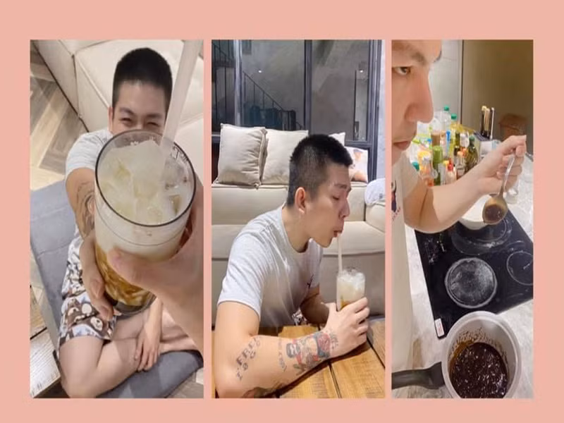 Kelvin Khánh sẵn sàng để vợ đăng ảnh “dìm hàng”.