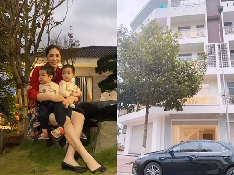 Nàng hoa hậu mua trả góp nhà rộng 120m2 gồm một trệt, bốn lầu ở trung tâm chợ TP Bảo Lộc (Lâm Đồng) vào đầu năm 2022.