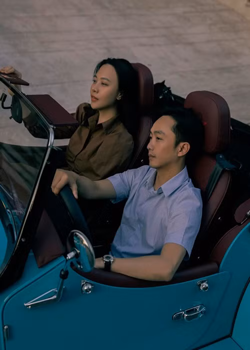 Doanh nhân Cường Đô la nhắn nhủ Đàm Thu Trang: “Mình cứ yêu nhau nhẹ nhàng thôi Đàm Thu Trang nhé”.