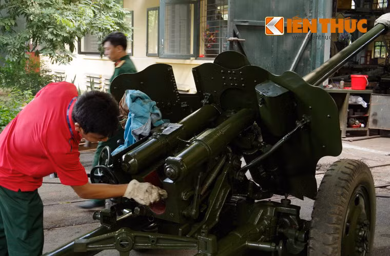 Về đảm bảo điều kiện kỹ thuật pháo D-44 85mm, hiện Việt Nam đã làm chủ công nghệ sửa chữa cũng như thay thế linh kiện pháo.