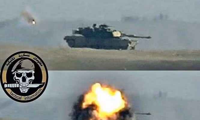Ten lua TOW tan cong xe tang Abrams va cai ket khong ngo