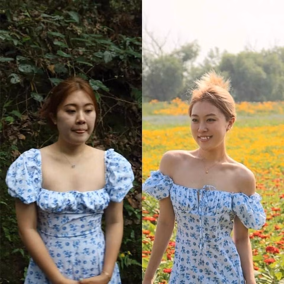 Thành quả thay đổi ngoại hình từ cô nàng mũm mĩm trở thành hot girl xinh như hiện tại của cô nàng cũng đã truyền cảm hứng cho rất nhiều chị em.