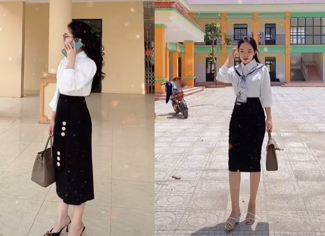 Gần đây, các trang mạng xã hội đang truyền tay nhau video về khoảnh khắc lên đồ đi dạy của một cô giáo ở Bắc Ninh. Trên trang cá nhân của mình cô sở hữu lượng người theo dõi không hề nhỏ.