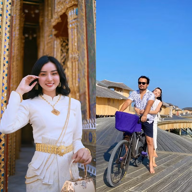 Tháng 9/2019, gái xinh gốc An Giang tiếp tục được chú ý khi lên xe hoa với doanh nhân người Thái Lan hơn cô 15 tuổi. Cuộc sống hôn nhân giàu sang của cô được nhiều người ngưỡng mộ.