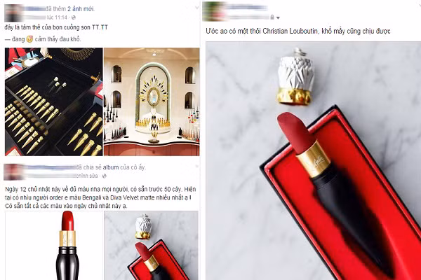 Cơn sốt son Christian Louboutin "phủ sóng" khắp nơi.