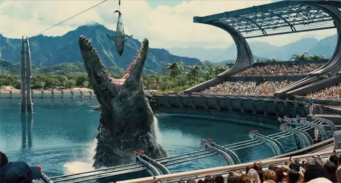 Loài Mosasaurus, có nguồn gốc từ thằn lằn nhỏ trên cạn, đã tiến hóa để thích nghi với môi trường biển, góp phần làm suy giảm số lượng các loài ichthyosaur và plesiosaurs.