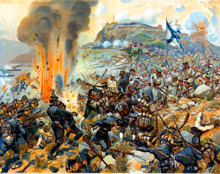 Vào ngày 27/5/1905, hải quân Nhật Bản đánh bại lực lượng Nga trong trận chiến Tsushima. Với chiến thắng quan trọng này, chính quyền của Sa hoàng Nga buộc phải đồng ý đàm phán hòa bình.