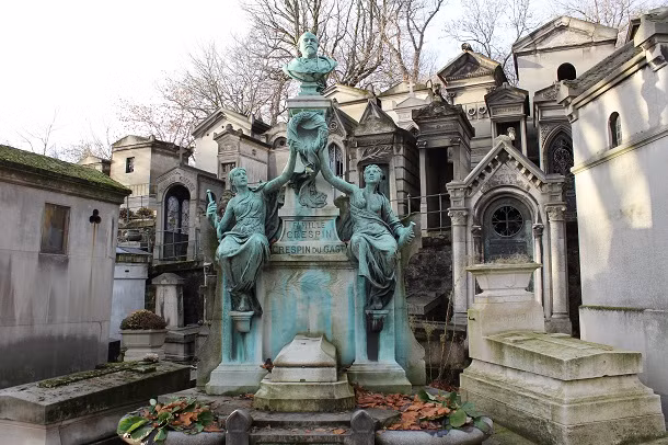 Nghĩa trang Père Lachaise nằm giữa lòng thủ đô Paris hoa lệ của nước Pháp là nơi an nghỉ của nhiều nhạc sĩ, họa sĩ, nhà văn và triết gia nổi tiếng lịch sử thế giới.