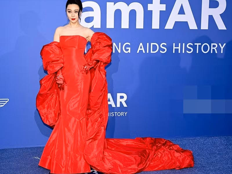 Phạm Băng Băng vừa tham gia tiệc từ thiện amfAR thuộc khuôn khổ Liên hoan phim Cannes 2023. Ảnh: Getty.