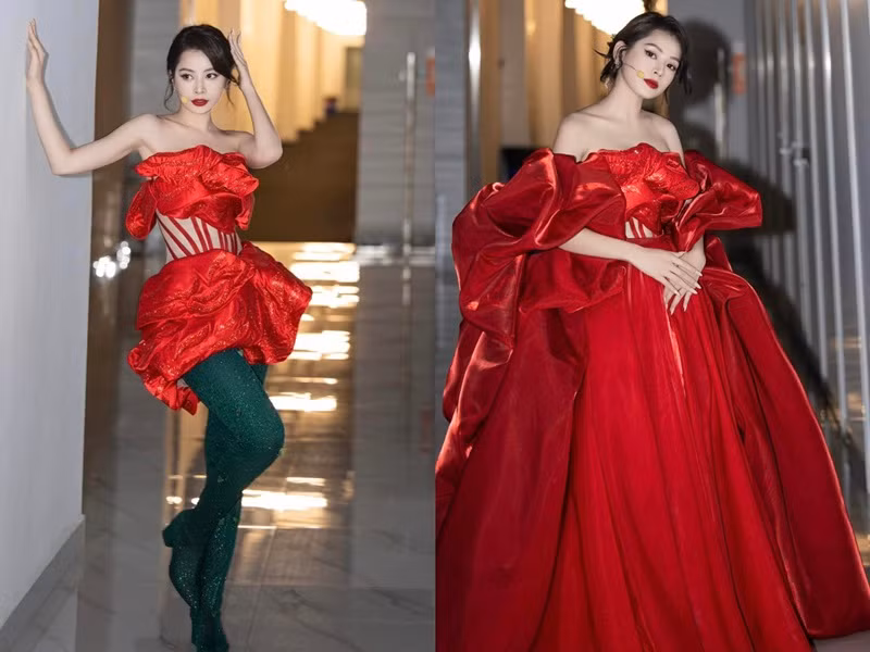 Theo Hoàng Ku, do thấy Chi Pu gồng mình diện trang phục suốt nhiều tiếng đồng hồ nên Amber đã đổi thứ tự thi.