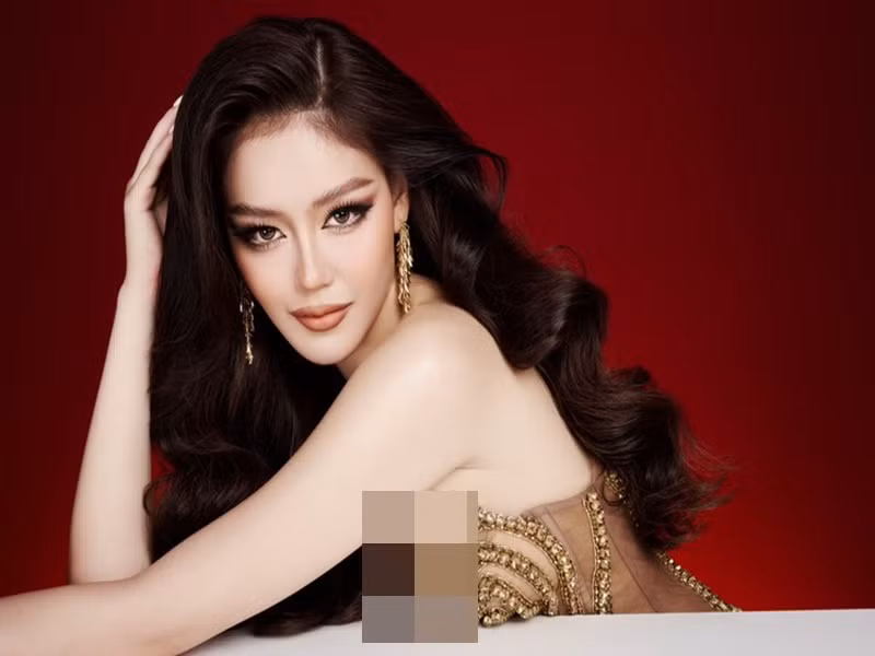 Cách đây không lâu, Á hậu Đặng Thanh Ngân gây bất ngờ khi trở thành đại diện Việt Nam ở Hoa hậu Siêu quốc gia 2023. Ảnh: Trần Hoàng Vũ.