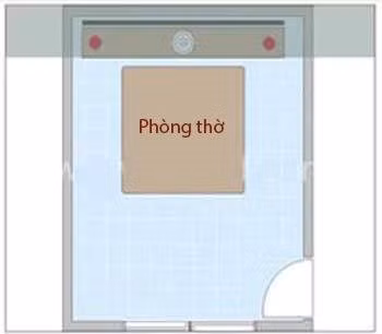 8. Bàn thờ không được đặt dưới xà ngang. Nếu xà ngang trên trần nhà ở ngay trên bàn thờ, sẽ sản sinh ra sát khí áp lực, khiến cho các thành viên trong gia đình đau đầu, thần kinh suy nhược, nặng thì khiến vận thế trong gia đình bị ảnh hưởng. Do đó, cần đặt bàn thờ ở nơi khác hoặc bỏ xà ngang. (Ảnh: Bergeoned)