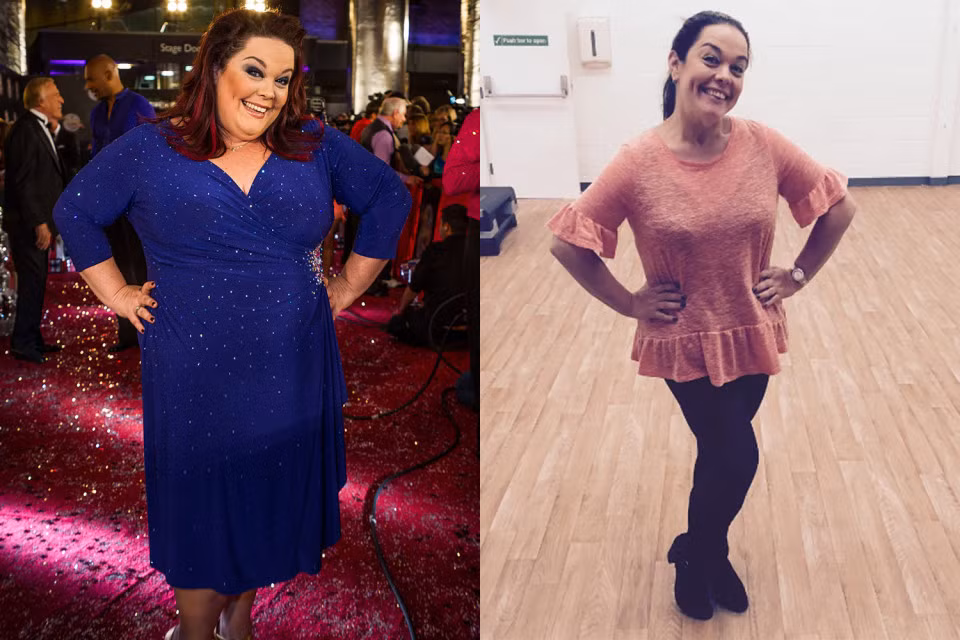Mới đây, diễn viên Lisa Riley tiết lộ cô đã giảm được từ size 30 xuống còn size 14. Người phụ nữ 40 tuổi này đã giảm được hơn 60kg. Cô cho biết có được kết quả này là nhờ bỏ rượu, ăn ít đi và tập zumba thường xuyên.