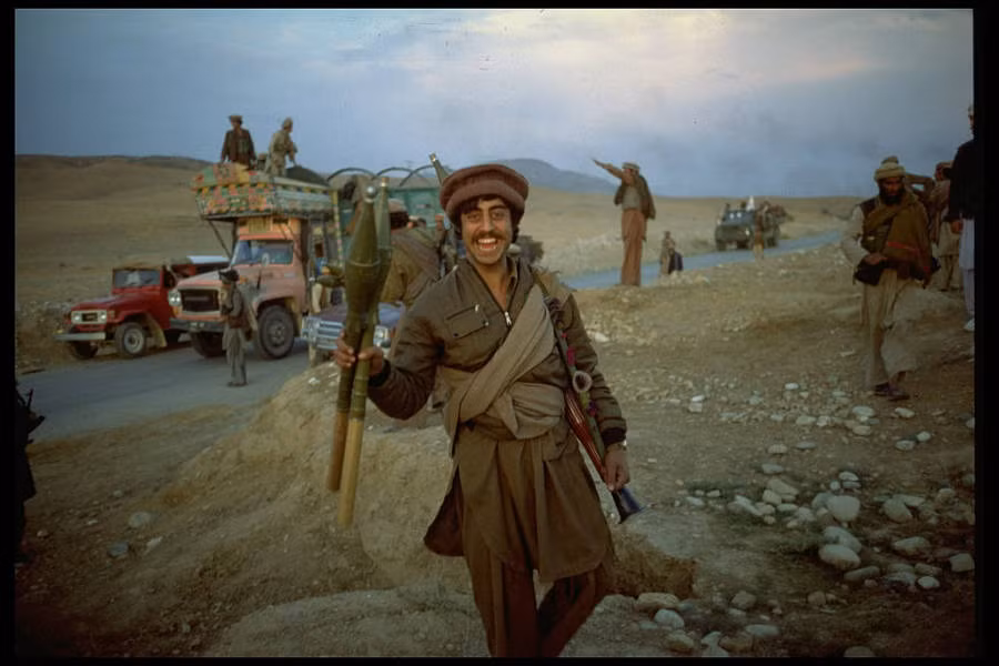 Trong Chiến tranh Afghanistan, phiến quân Mujahideen là một lực lượng bán vũ trang đã được Mỹ hậu thuẫn để chống lại người Liên Xô. Nguồn ảnh: ATI.
