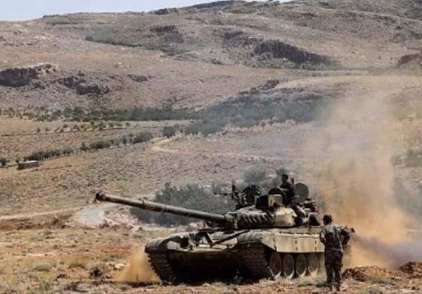 Được biết, chỉ huy của Mặt trận al-Nusra Amar Wardi đã bị trọng thương. Ảnh: FNA.