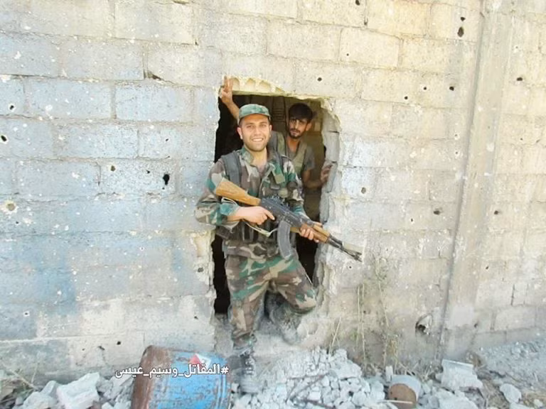 Al Masdar News đưa tin ngày 10/7, quân đội Syria đã đạt được bước đột phá trong chiến dịch quân sự ở Ayn Tarma, vùng ngoại ô chiến lược ở phía đông thủ đô Damascus. Ảnh: AMN.