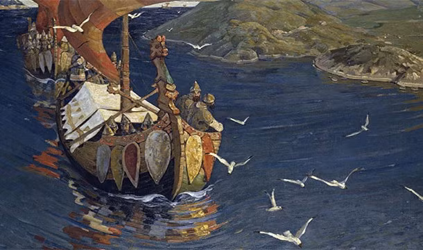 Vinh dự ý nghĩa nhất dành cho một người Viking đó là được chôn cất trên một chiếc thuyền sau khi qua đời.