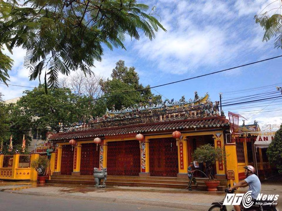 Đình Tân Lân, nơi thờ danh tướng Trần Thượng tọa lạc tại đường Nguyễn Văn Trị, phường Hòa Bình, TP. Biên Hòa (Đồng Nai). Ảnh: Ngọc Quốc.